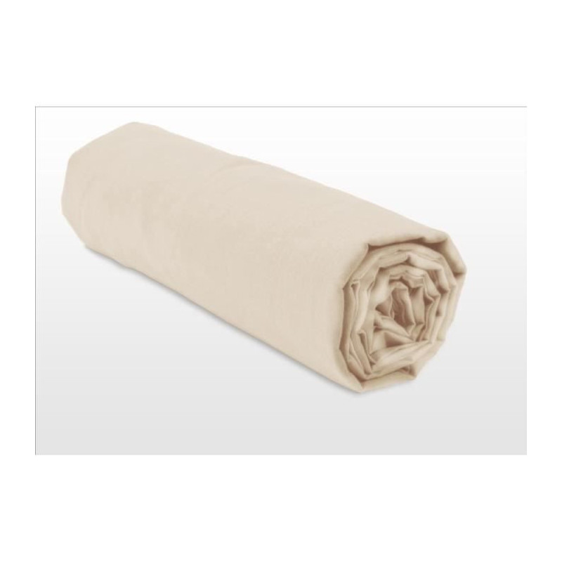 Drap housse Lovely Home Beige 140 x 190 cm