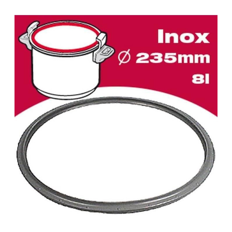 Image secondaire de Joint pour cocotte SEB 791947 Acier inoxydable Ø 23,5 cm