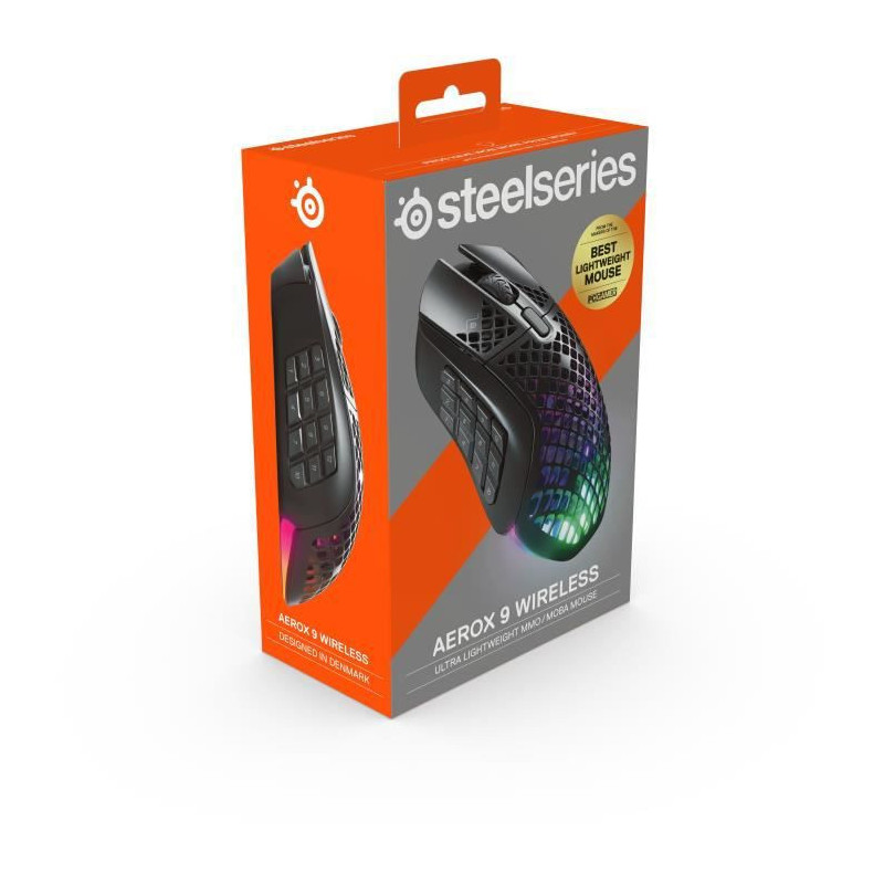 Image secondaire de Souris SteelSeries Aerox 9 Noir