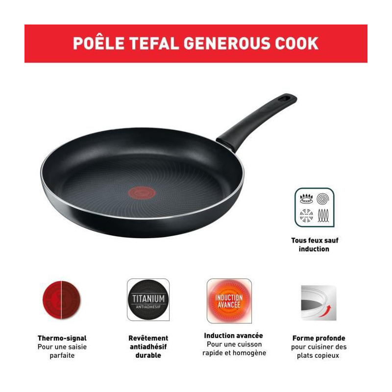 Image secondaire de Batterie de Cuisine Tefal 6 Pièces Induction