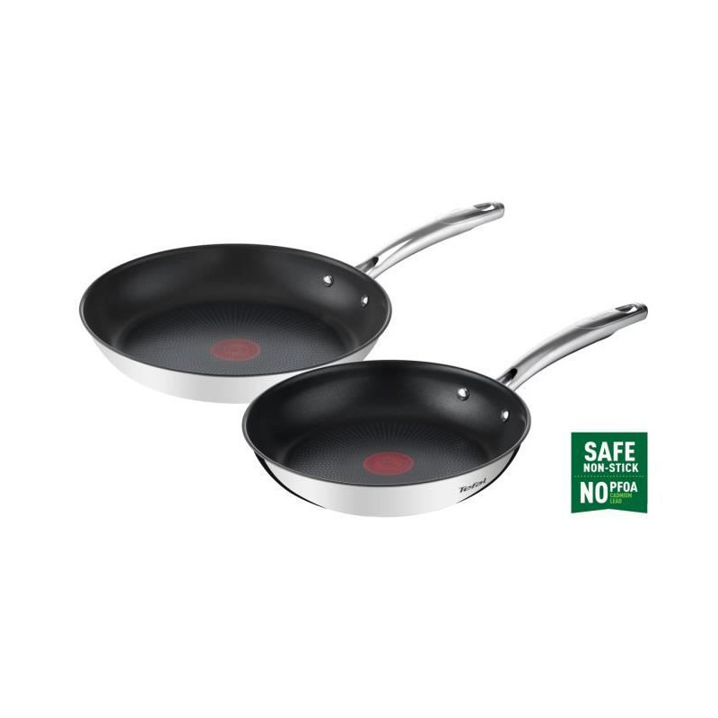 Poêle Tefal Acier inoxydable