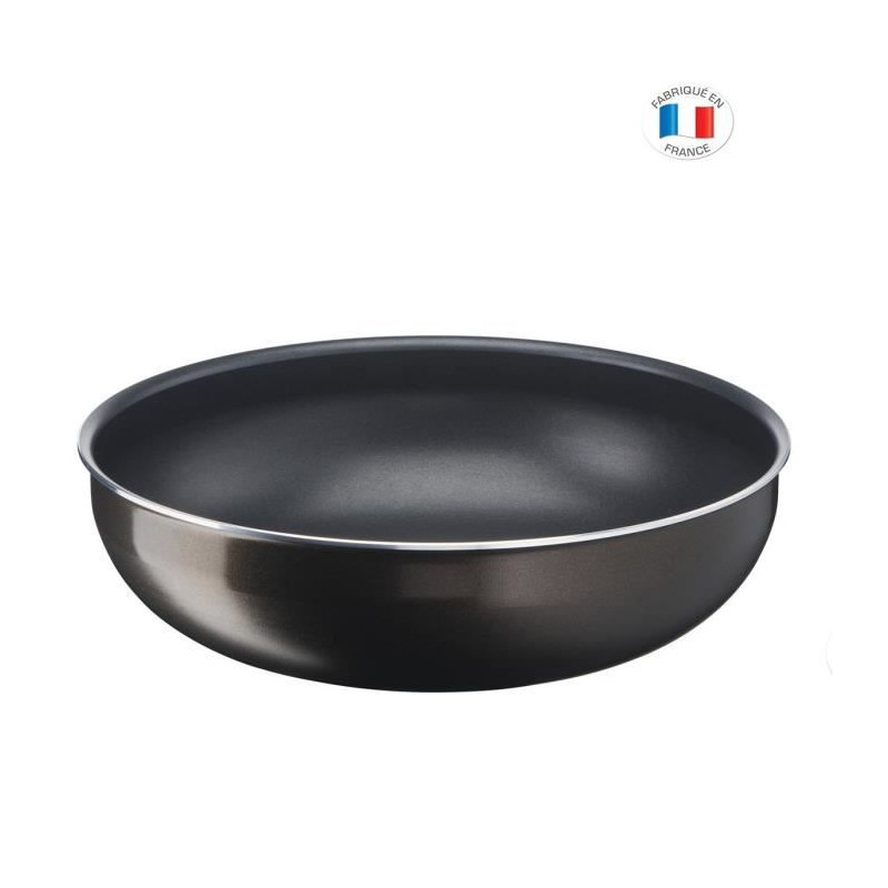 Wok Tefal Noir Aluminium