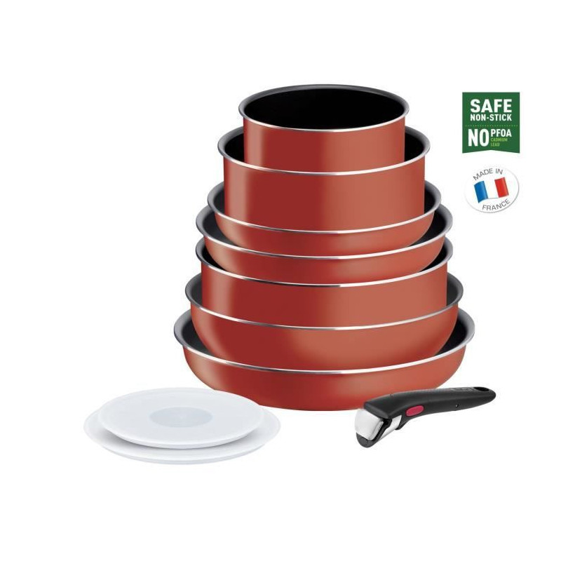 Tefal Ingenio L1529402 lot de casseroles 10 pièce(s)