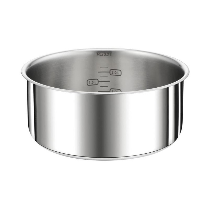 Tefal Ingenio L8982904 casserole à sauce Rond Acier inoxydable