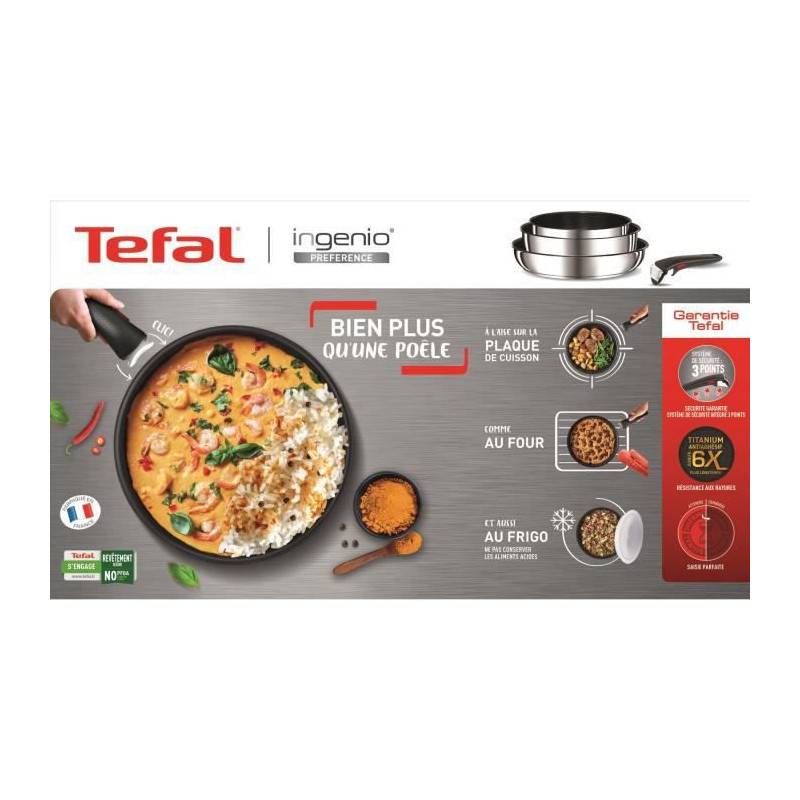 Image secondaire de Tefal Ingenio Preference L9730402 poêle Poêle polyvalente Rond