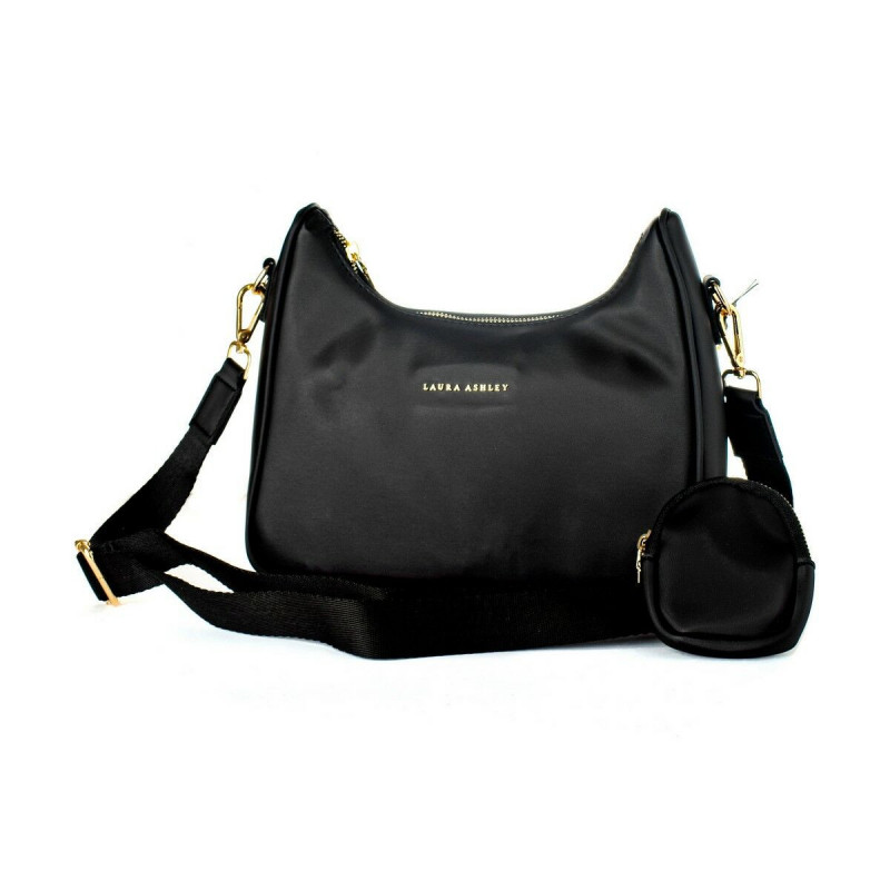 Sac-à-Main Femme Laura Ashley CLARENCE-NOIR Noir 25 x 20 x 10 cm