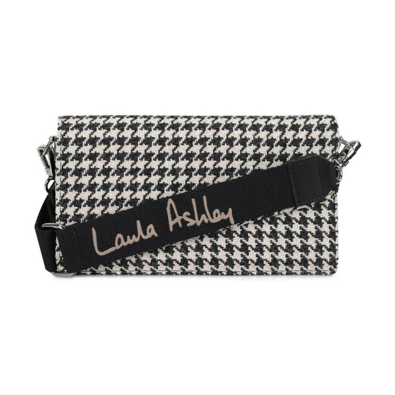 Sac-à-Main Femme Laura Ashley CRESTON-CROWBAR-BLACK Noir 23 x 14 x 9 cm