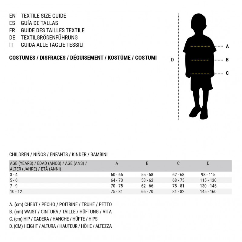 Image secondaire de Déguisement pour Enfants Multicouleur (3 Pièces)