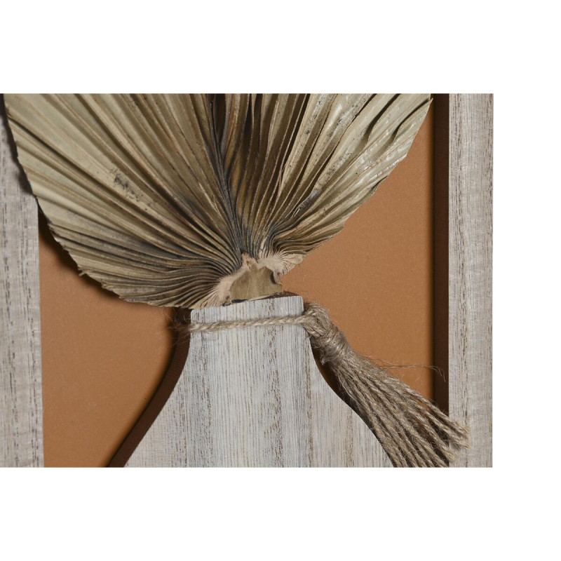 Image secondaire de Cadre photo DKD Home Decor 43 x 1,2 x 40 cm Naturel Multicouleur Bois MDF Boho