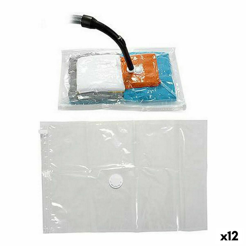 Sacs sous vide 60 x 80 cm Transparent Plastique (12 Unités)