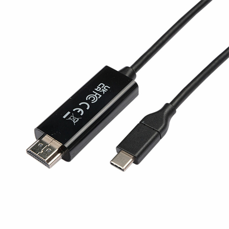 Image secondaire de V7 V7UCHDMI-1M câble vidéo et adaptateur USB Type-C 3.2 Gen 1 HDMI Noir