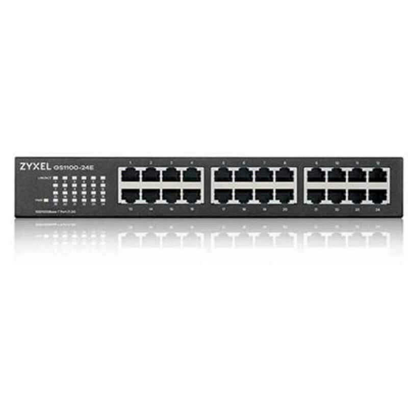 Zyxel GS1100-24E Non-géré Gigabit Ethernet (10/100/1000) Noir