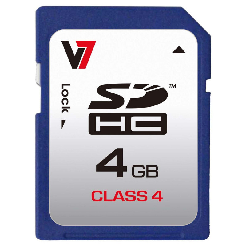 V7 Carte SDHC 4 Go classe 4