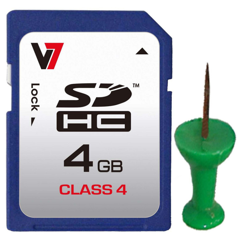 Image secondaire de V7 Carte SDHC 4 Go classe 4