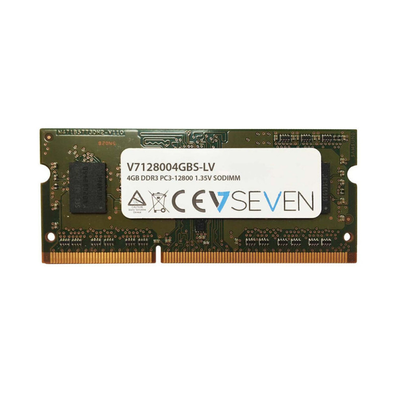 V7 4GB DDR3 1600MHz SO-DIMM module de mémoire 4 Go 1 x 4 Go