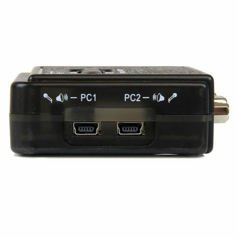 Startech.com Kit commutateur KVM USB VGA à 2 ports avec audio et câbles - Switch KVM - Noir