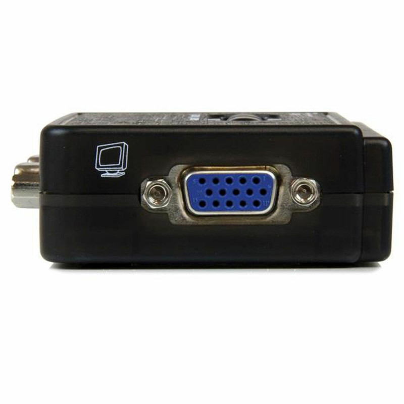 Image secondaire de Startech.com Kit commutateur KVM USB VGA à 2 ports avec audio et câbles - Switch KVM - Noir