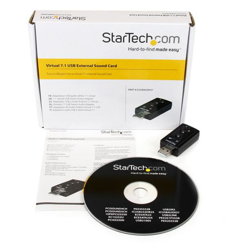 Image secondaire de Startech.com Adaptateur Carte Son USB vers Audio Stéréo avec Contrôle de Volume Externe