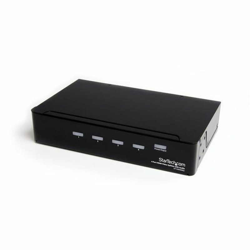 Startech.com Répartiteur vidéo et amplificateur de signal HDMI haute vitesse à 4 ports avec audio