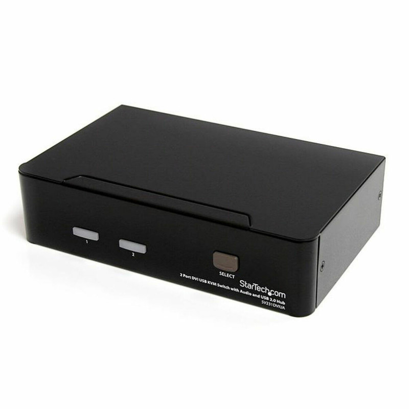 Startech.com Commutateur KVM 2 Ports DVI, USB et Audio - Switch KVM - 1920x1200