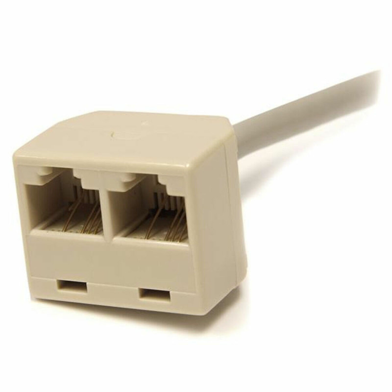 Image secondaire de Startech.com Câble répartiteur RJ45 2 vers 1 - Câble adaptateur Ethernet - 1x RJ45 (M) 2x RJ45 (F)