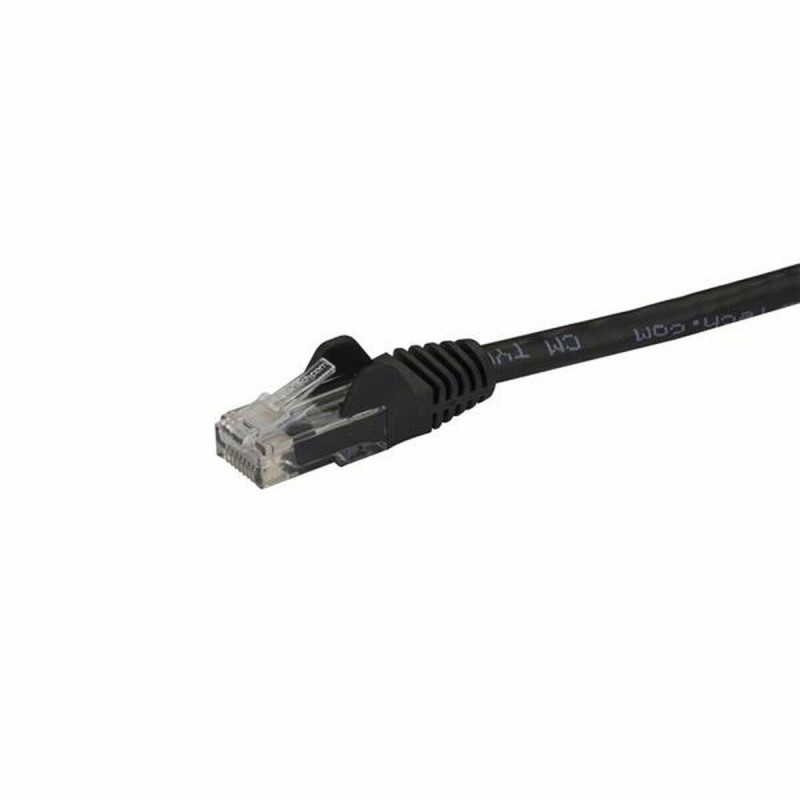 Image secondaire de Startech.com Câble réseau Cat6 Gigabit UTP sans crochet de 10m - Cordon Ethernet RJ45 anti-accroc - M/M - Noir