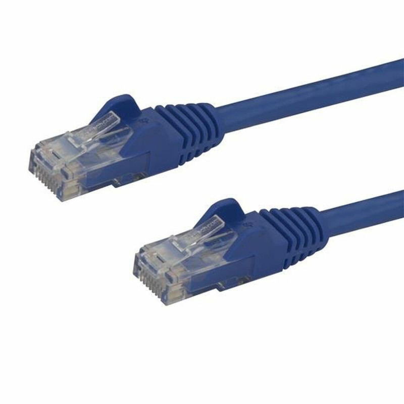 Startech.com Câble réseau Cat6 Gigabit UTP sans crochet de 3m - Cordon Ethernet RJ45 anti-accroc - M/M - Bleu