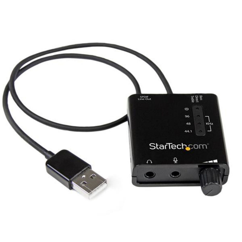 Startech.com Carte son externe USB avec audio SPDIF numérique - Convertisseur DAC USB audio