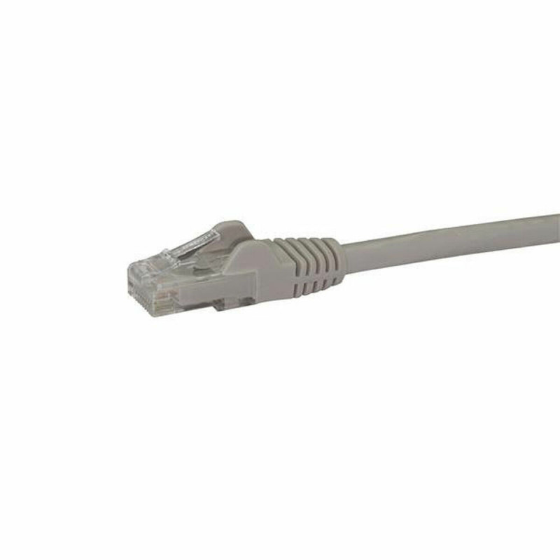 Image secondaire de Startech.com Câble réseau Cat6 Gigabit UTP sans crochet de 3m - Cordon Ethernet RJ45 anti-accroc - M/M - Gris