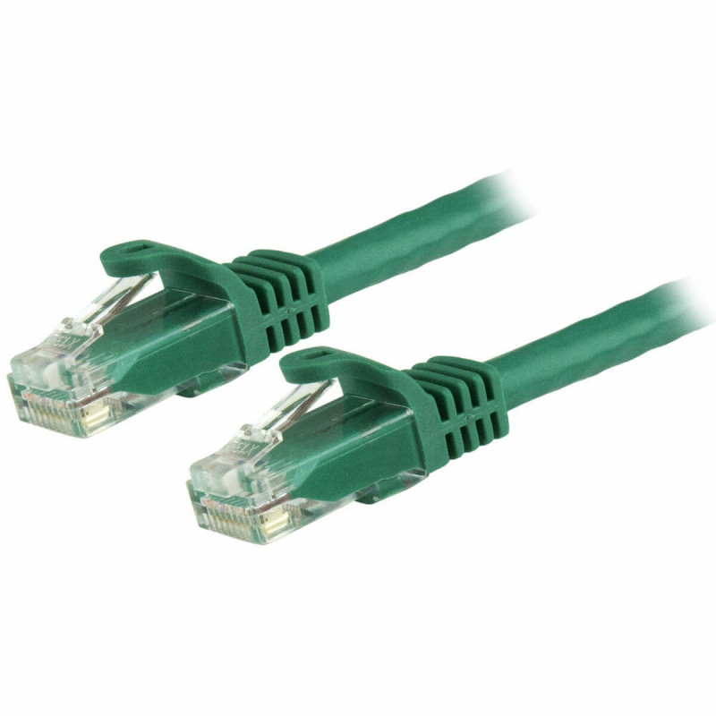 Startech.com Câble réseau Cat6 Gigabit UTP sans crochet de 50cm - Cordon Ethernet RJ45 anti-accroc - M/M - Vert