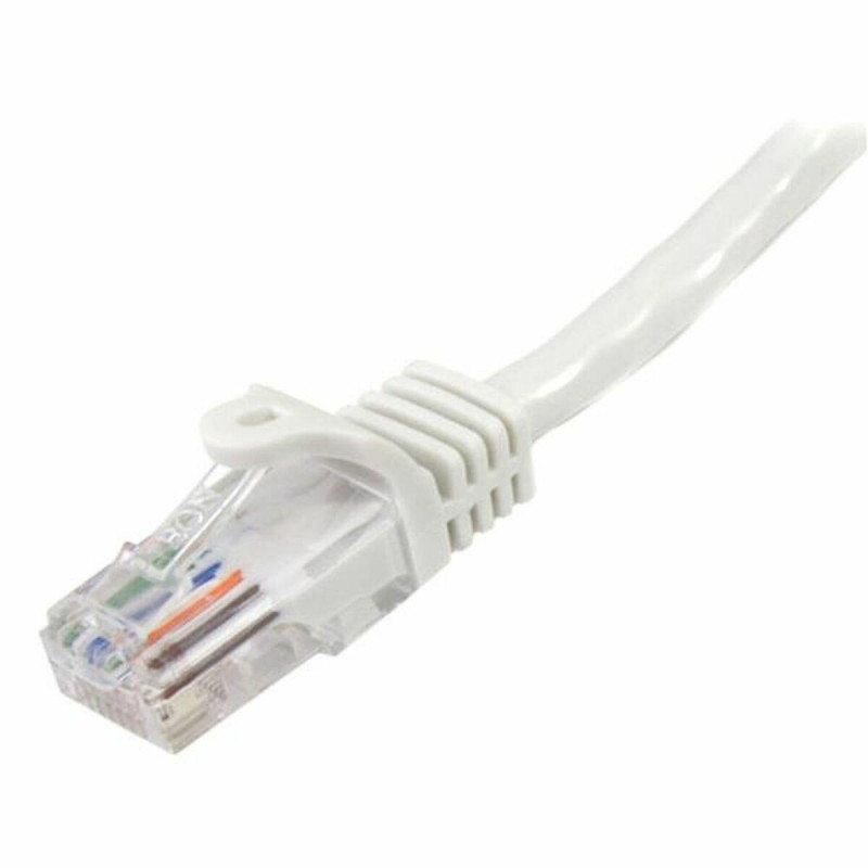 Image secondaire de Startech.com Câble réseau Cat5e UTP sans crochet de 3m - Cordon Ethernet RJ45 anti-accroc - M/M - Blanc