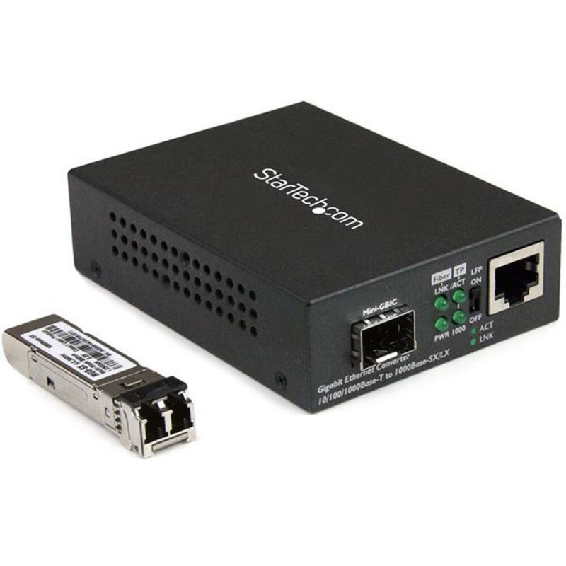 Startech.com Convertisseur de média Gigabit Ethernet fibre optique compact - 850nm mm LC - 550 m