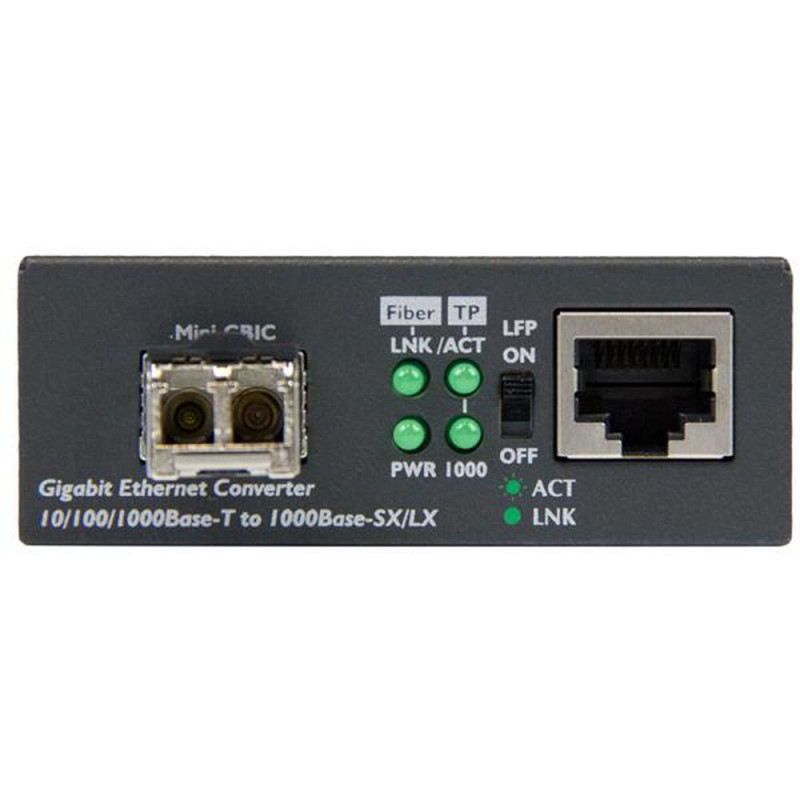 Image secondaire de Startech.com Convertisseur de média Gigabit Ethernet fibre optique compact - 850nm mm LC - 550 m