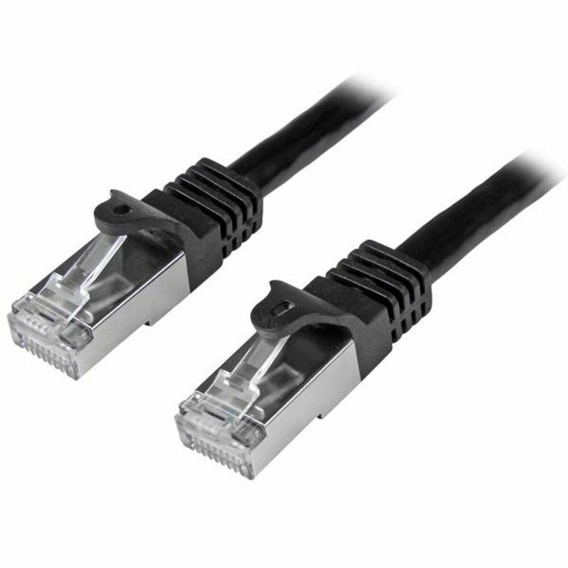 Startech.com N6SPAT1MBK câble de réseau Noir 1 m Cat6 SF/UTP (S-FTP)