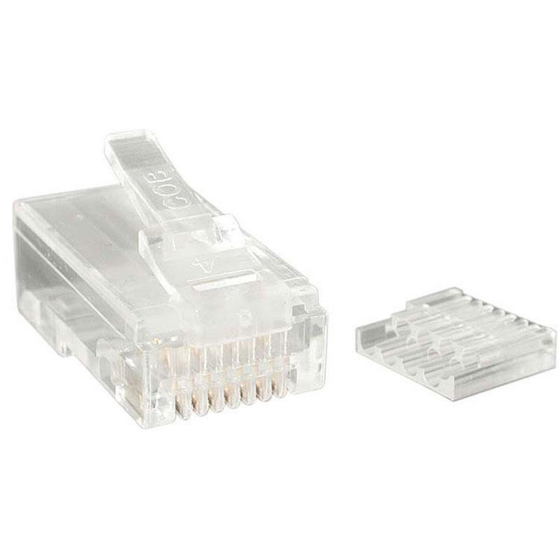 Startech.com CRJ45C6STR50 connecteur de fils RJ-45 Transparent