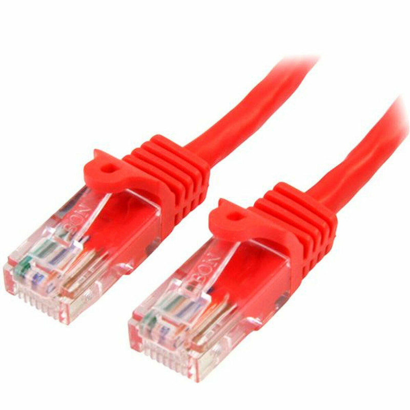 Startech.com Câble réseau Cat5e sans crochet de 50 cm - Rouge