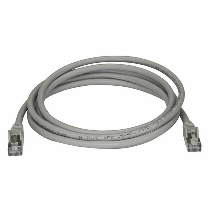 Image secondaire de Startech.com Câble réseau Cat6a STP blindé sans crochet de 2 m - Gris