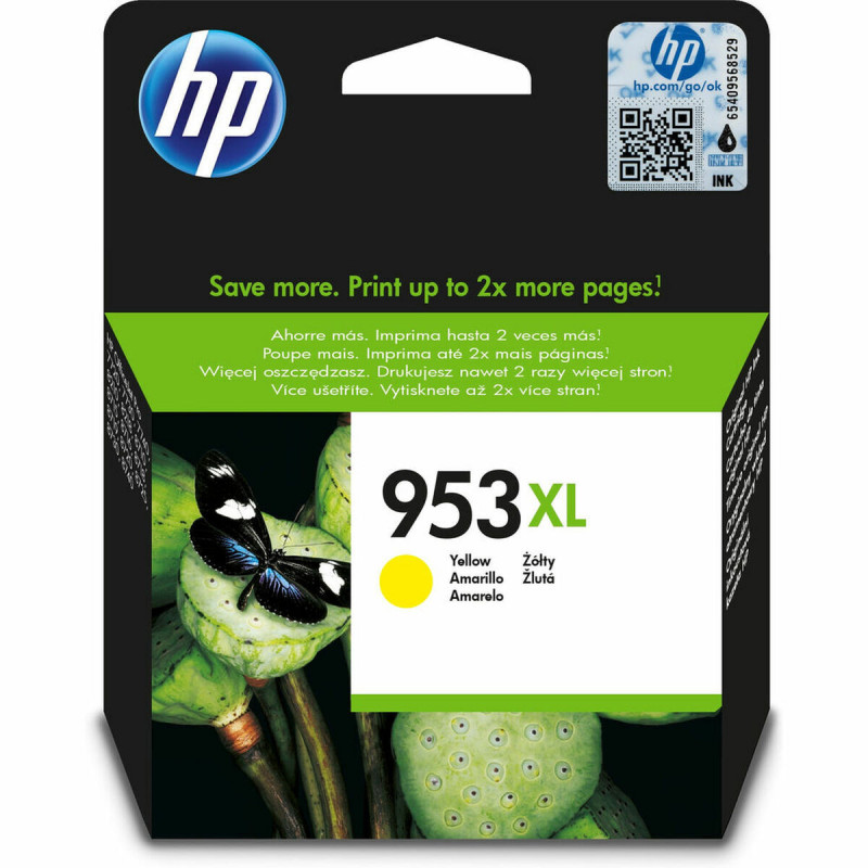 HP 953XL Cartouche d'encre jaune grande capacité authentique