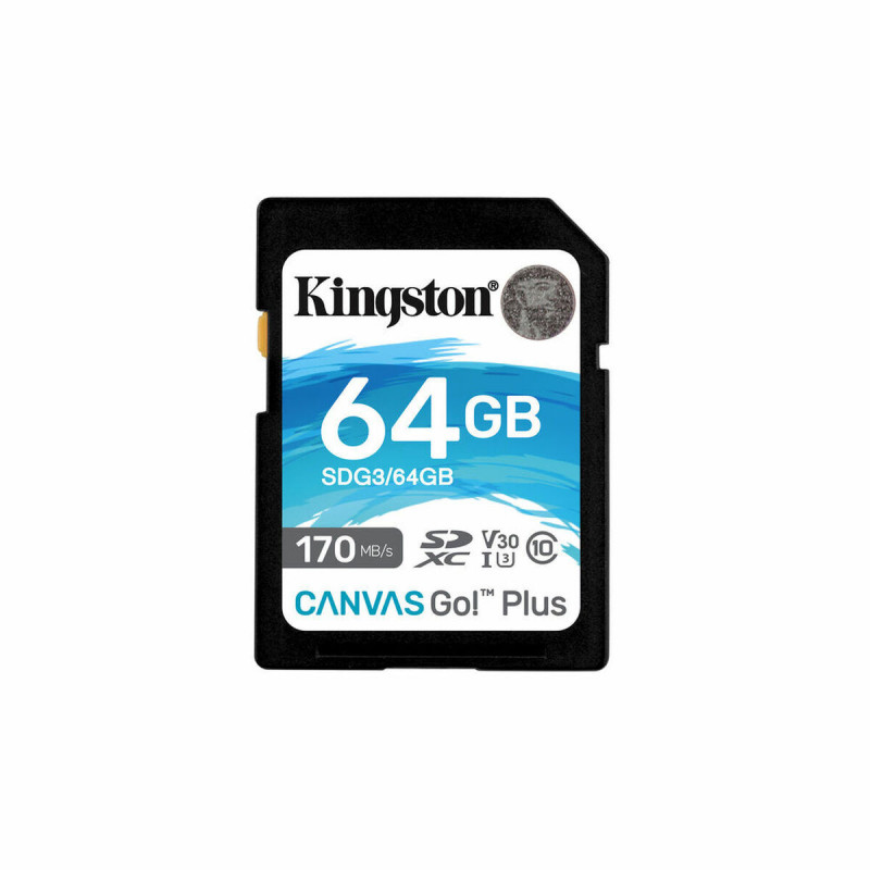 Image secondaire de Kingston Technology Carte SDXC Canvas Go Plus 170R C10 UHS-I U3 V30 de 64 Go