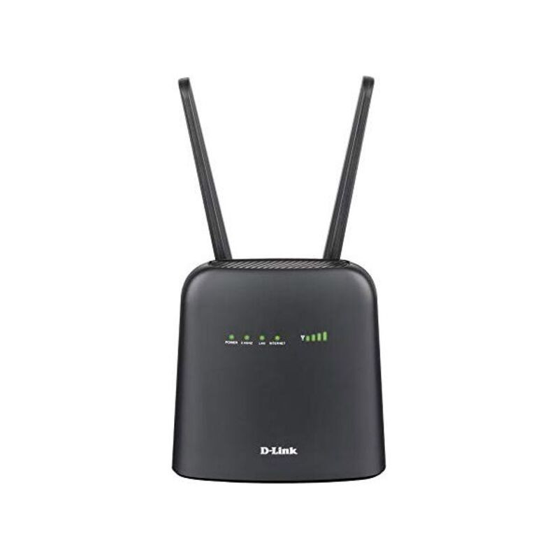 D-Link N300 routeur sans fil Ethernet Monobande (2,4 GHz) 4G Noir