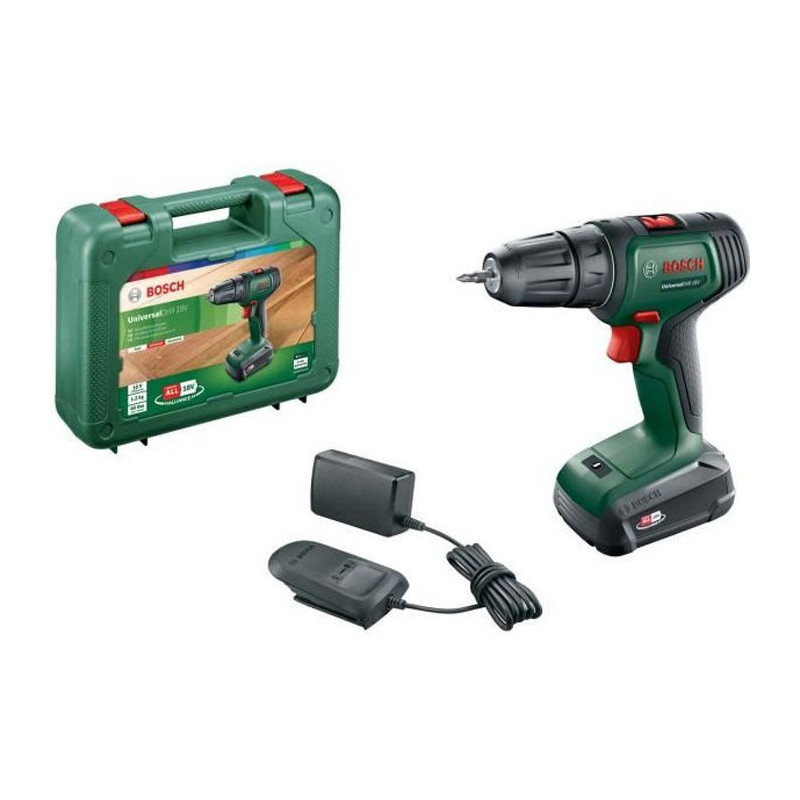 Set de forage et accessoires Bosch Universaldrill 18 Power 4All 18 V 40 Nm