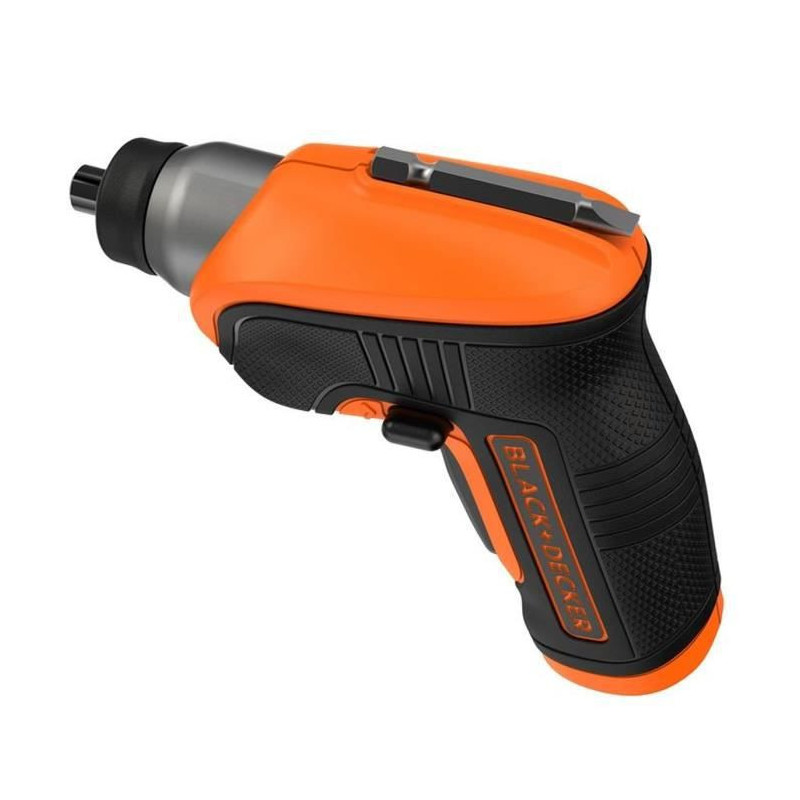 Tournevis Electrique Black+Decker CS3652LCAT-QW - 3,6V, 20 Embouts, Chargeur USB