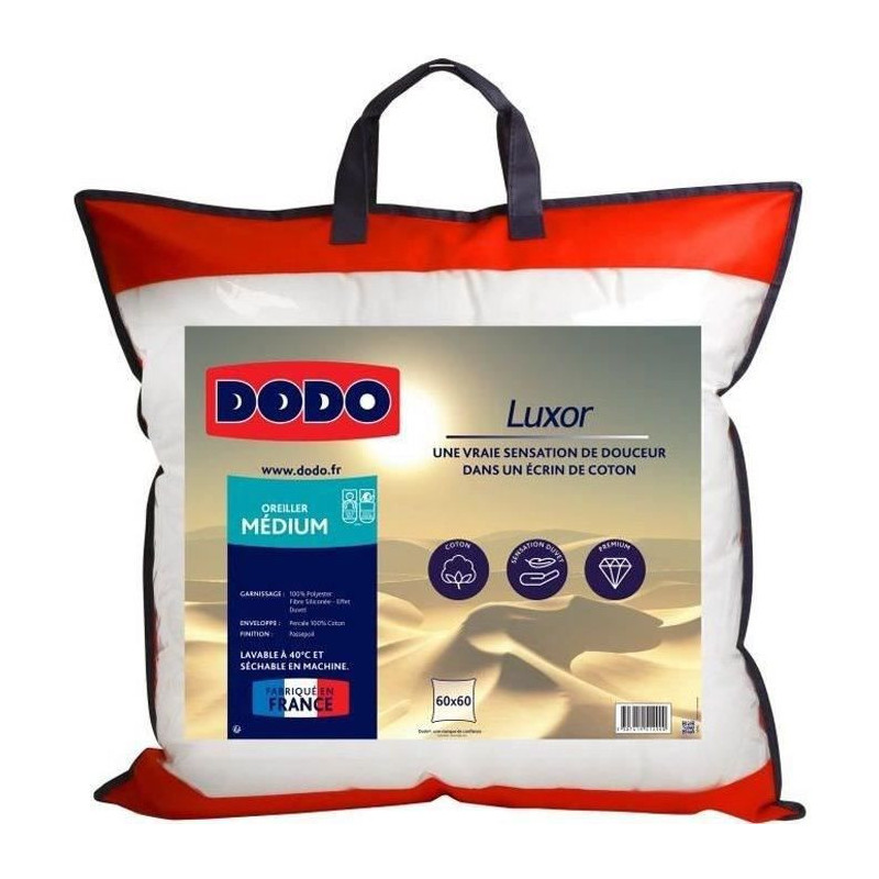 Oreiller Dodo Luxor 60 x 60 cm