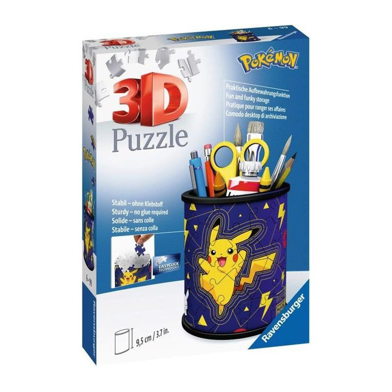 Ravensburger Puzzle 3D Pot à crayons - Pokémon