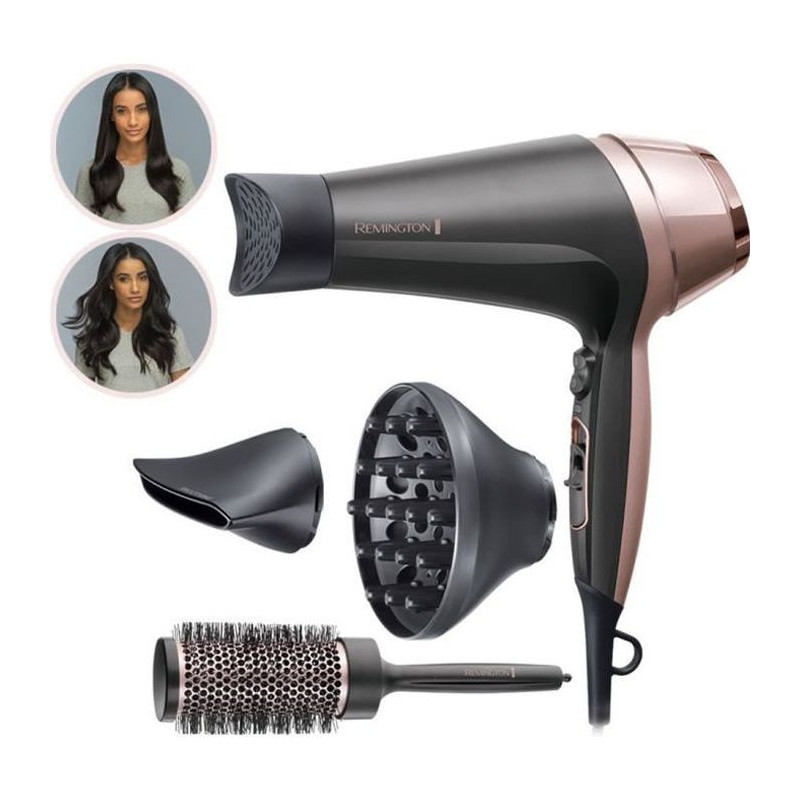 Sèche-Cheveux Remington D5706 2200 W Noir Rose Monochrome 2200 W