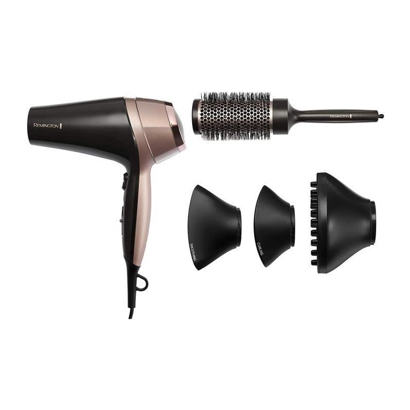 Image secondaire de Sèche-Cheveux Remington D5706 2200 W Noir Rose Monochrome 2200 W