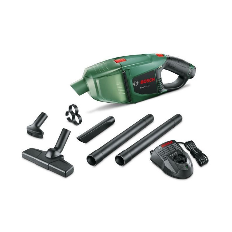 Image secondaire de Aspirateur a main sans-fil Bosch - EasyVac 12 (Batterie, Chargeur et Accessoires inclus)