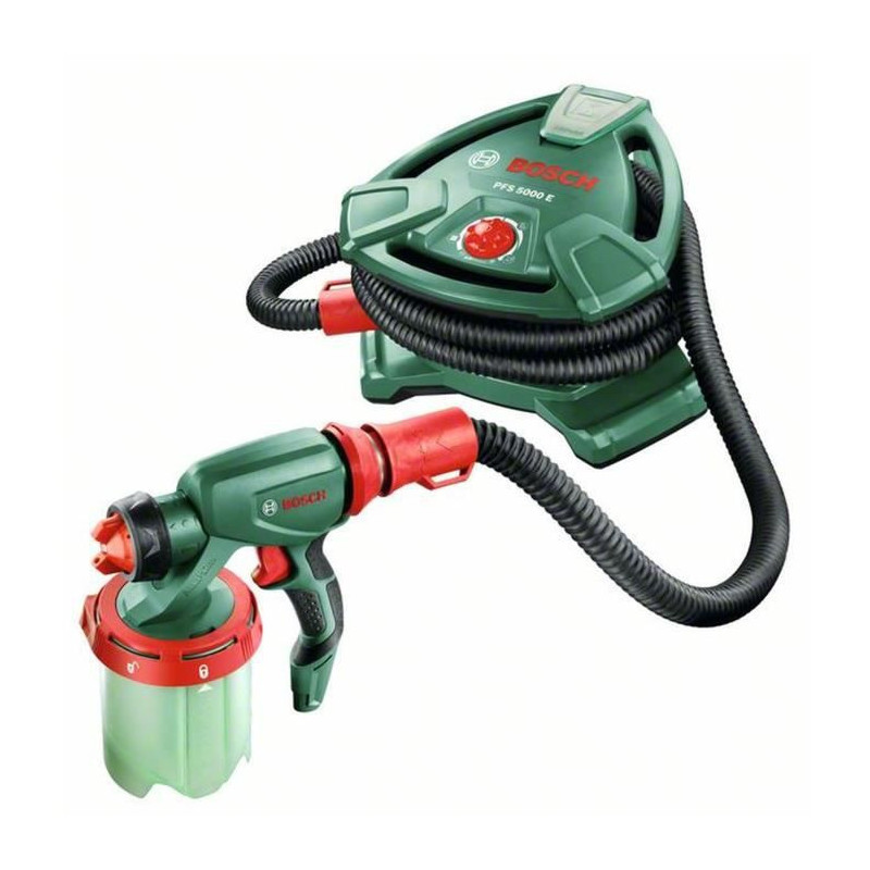 Pistolet à peinture Bosch - PFS 5000 E - Basse pression - 1200 W - 3 buses