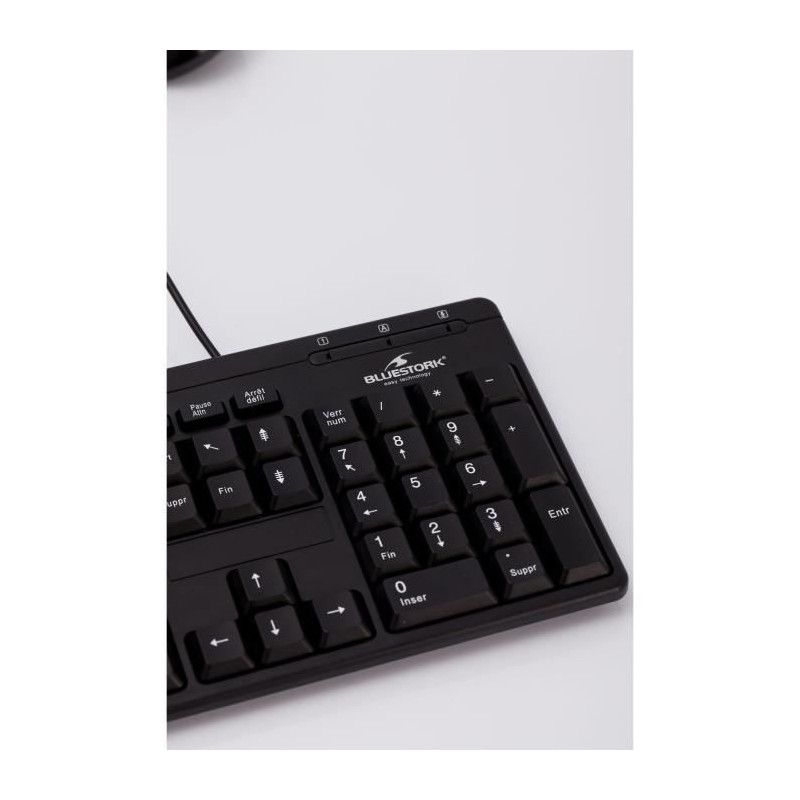 Image secondaire de Clavier Bluestork BS-KB-MEDIAFIRST Français Azerty