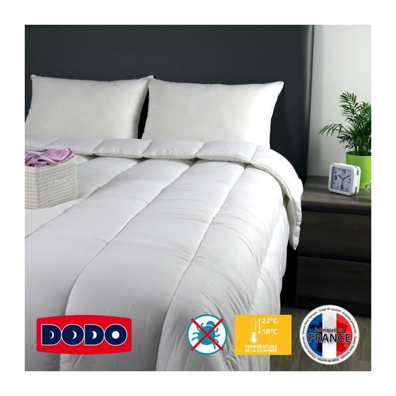 Image secondaire de Remplissage de couette Dodo Nice Night 350 g/m² Anti-acariens Blanc 200 x 200 cm